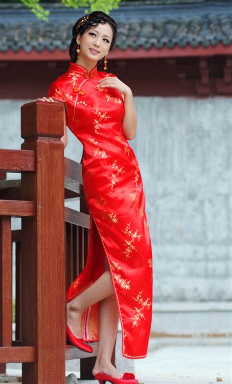 【醉美中国红】旗袍专题贺新春[分享]（第二页） - 图片素材 - 华声论坛
