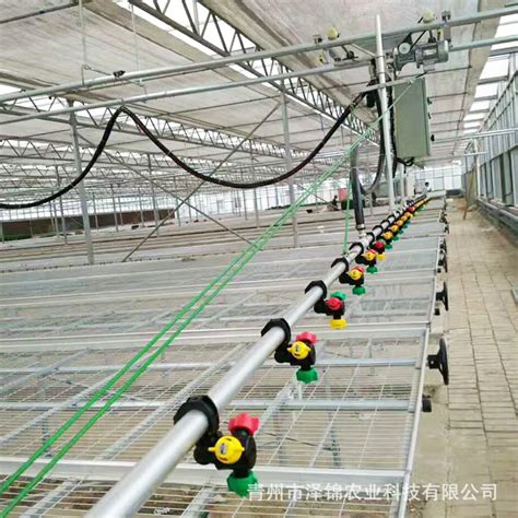 加工定制轨道自走式喷灌机 经济型温室喷灌机 智能现代农业设备-阿里巴巴