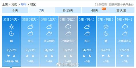 郑州天气预警_手机新浪网