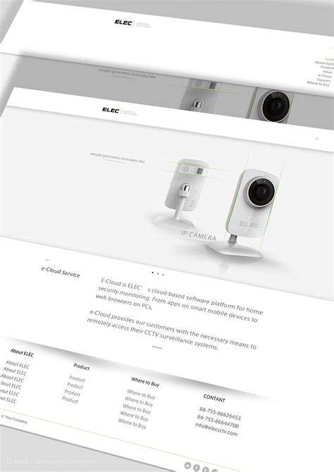 UI设计 网页设计 简约风设计 极简风格_低调小生-站酷ZCOOL