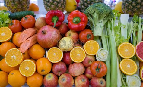 果实和蔬菜成熟的架子各种新鲜果高清图片下载-正版图片502604734-摄图网