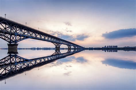 武汉天兴洲大桥高清图片下载-正版图片500541409-摄图网