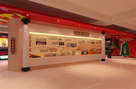 郑州党建活动中心设计-突出党建文化氛围