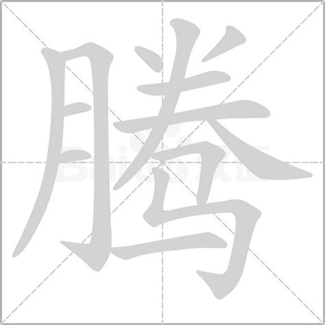 "腾" 的详细解释 汉语字典