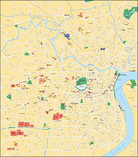 上海市行政区划图+行政统计表 - 上海市地图 - 地理教师网