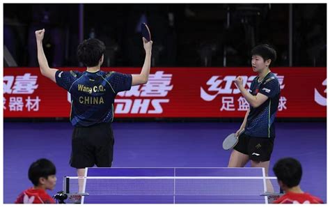乒乓球——世乒赛选拔赛（第二站）：王楚钦孙颖莎获得混双直通名额