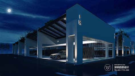 电动汽车充电站空间设计|空间|建筑设计|深圳白狐工业设计 - 原创作品 - 站酷 (ZCOOL)