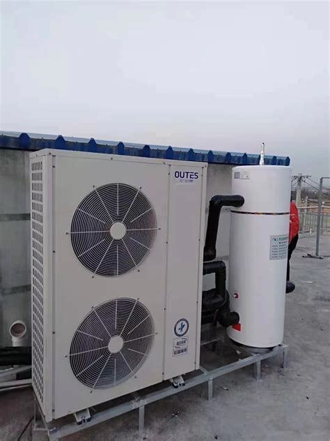 空气能热泵供暖原理图,空气能采暖安装详细图,空气源热泵析_大山谷图库