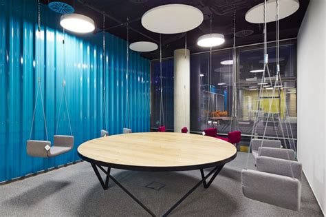创意部门办公空间设计缤纷多彩-办公空间