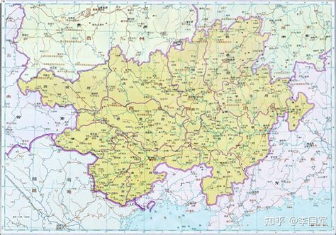 广西贵港市旅游地图高清版_广西地图_初高中地理网