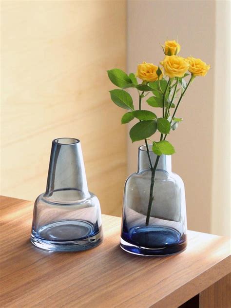 创意透明玻璃圆口花瓶 欧拉 - Yuihome寓义家居