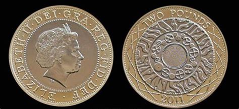 英国发行新版1英镑硬币 被称世界最安全硬币 英国硬币种类全盘点（3）_国际新闻_海峡网