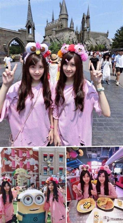 曾经台湾的“最美双胞胎”长大了, 从萌妹子变小美女|台湾|双胞胎|粉丝_新浪新闻