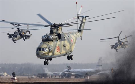 俄米-26T2V重型直升机完成初步试飞_航空信息_民用航空_通用航空_公务航空