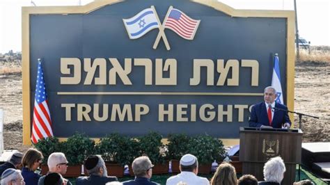 以色列宣布新定居点命名为“特朗普高地” 特朗普回应_凤凰网