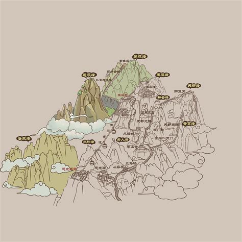 带你在三维地图中去看看三山五岳中的三山：庐山、黄山、雁荡山