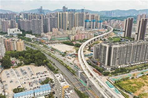 深圳：地铁6号线高架桥架设完成 铺轨工作稳步展开_广东频道_凤凰网