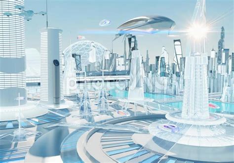 近未来SF都市外観 Future_Citys_S2 | digitalelf