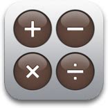 iPhone计算器图标免费下载, iPhone Calculator图标, PNG ICO, 图标之家