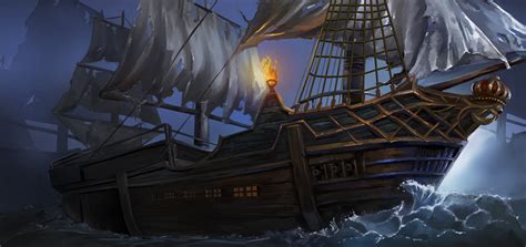 海盗船长侯赛因设定、展示、q版话、功能场景海盗船、及世界概念场景设计|插画|游戏原画|huoqihaha - 原创作品 - 站酷 (ZCOOL)