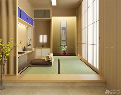 日式风格客厅地台装修_别墅设计图