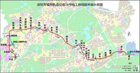 深圳地铁16号线最新消息来了！还有15号线、18号线等9条新地铁规划中_通道