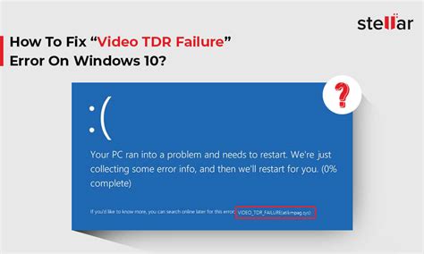 Corrigir A Falha Do Tdr De Vídeo Erro Amd Amdkmdag Sys No Windows 10 ...