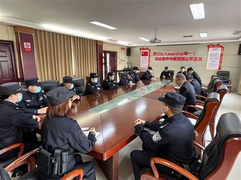 孝昌法院召开司法警察警用装备及实战化培训会