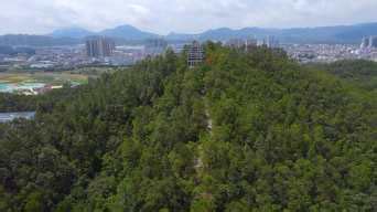 燕子岭生态公园50(2023年210米)深圳坪山-全景再现