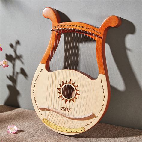 zani莱雅琴19弦初学者便捷式入门级小竖琴lyre乐器-阿里巴巴