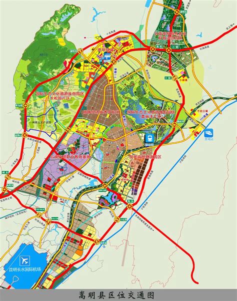 规划全文昆明市2021年城市规划滇中新区云南滇中新区2022重点项目滇中