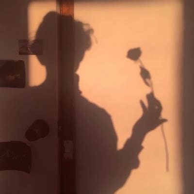 非主流影子头像情侣头像