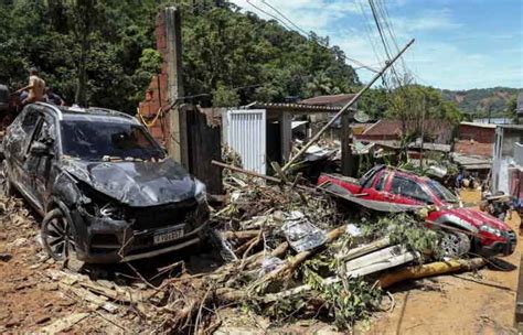 巴西暴雨引发洪灾土石流酿48死 沿海城市日雨量创历史新高 - 国际日报