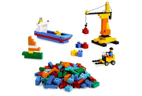 LEGO Set 6186-1 Build Your Own LEGO Harbor (2008 Creator > Basic Set ...