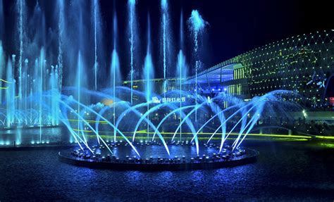 深圳海上世界音乐喷泉，白天一样惊艳你的眼球！ -音乐喷泉-喷泉秀