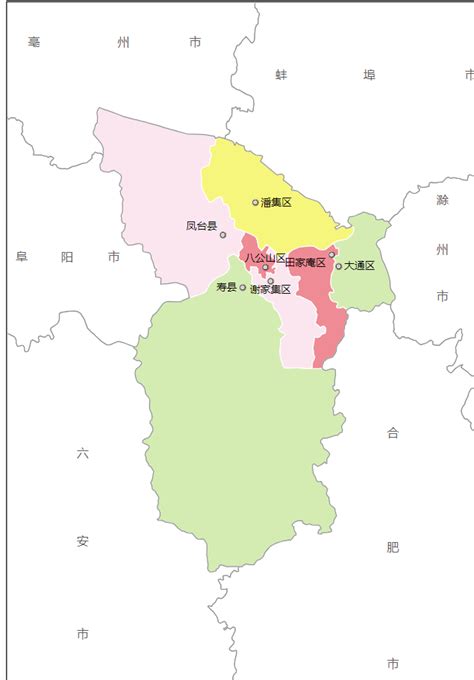 淮南市地图——基础要素版_淮南市自然资源和规划局