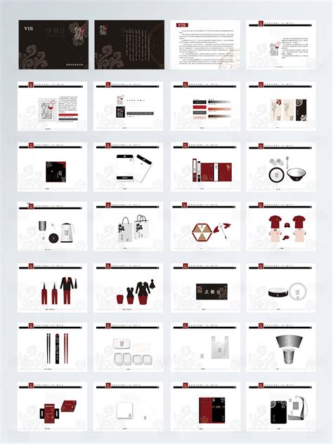 餐饮VI手册AI广告设计素材海报模板免费下载-享设计