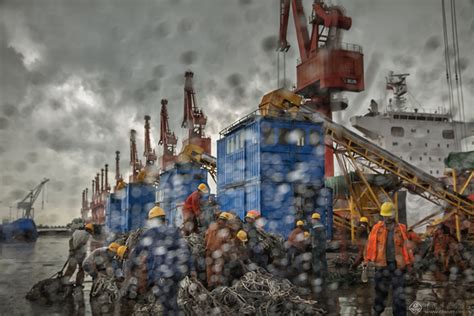 姚振海：《“一带一路”营口港》--中国摄影家协会网