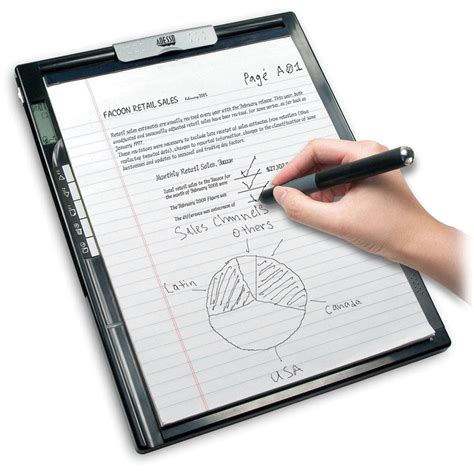 Acecad DigiMemo L2 Digital Notepad with Memory DM-L2 B&H Photo
