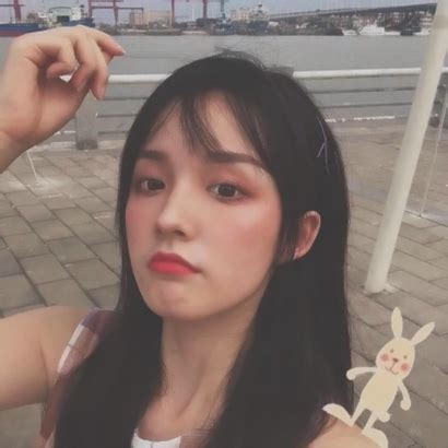 原宿风甜美女生头像
