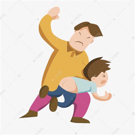 暴力打小孩父亲素材图片免费下载-千库网