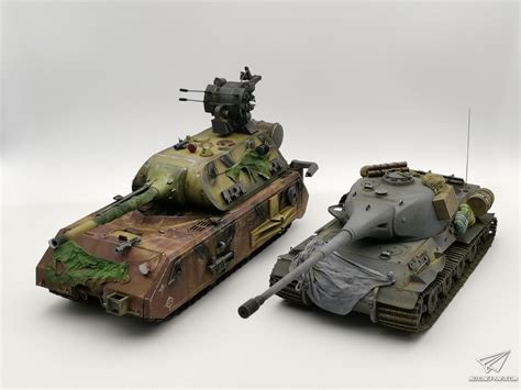 坦克世界鼠式重型坦克3D皮肤涂装_静态模型爱好者--致力于打造最全的模型评测网站
