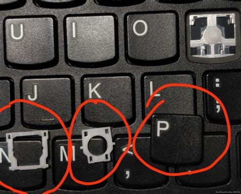 笔记本键盘按键的拆卸与安装 笔记本键盘按键拆卸教程_知秀网