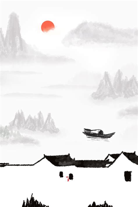 江南风图案图片