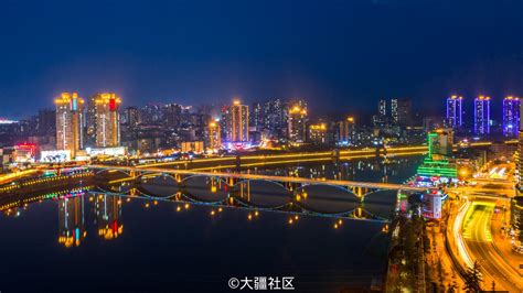 请你欣赏四川省21市州夜景-麻辣摄影-麻辣社区