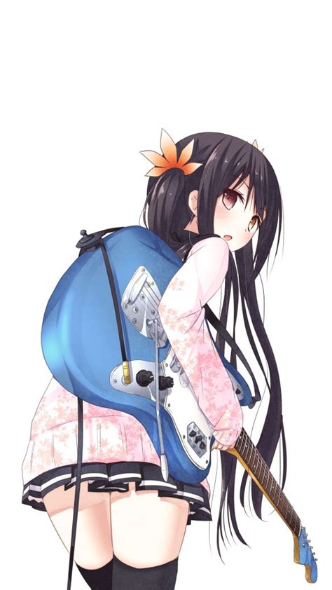 温柔 吉他女生头像动漫