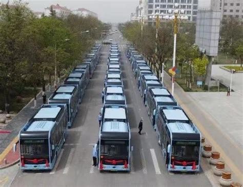 庆阳市首批60辆新能源纯电动公交车上线运营 - 庆阳网