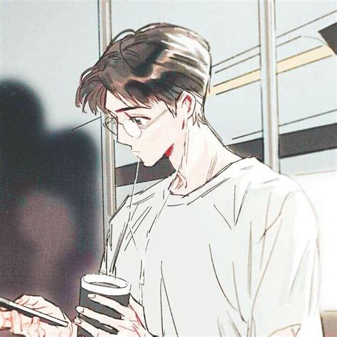 甜美女生头像眼镜男动漫