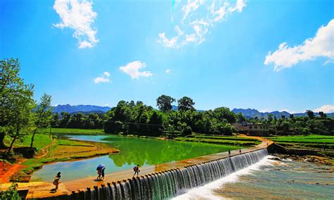 贵州遵义凤冈坝上风光，拦河坝原来也可以这么美丽