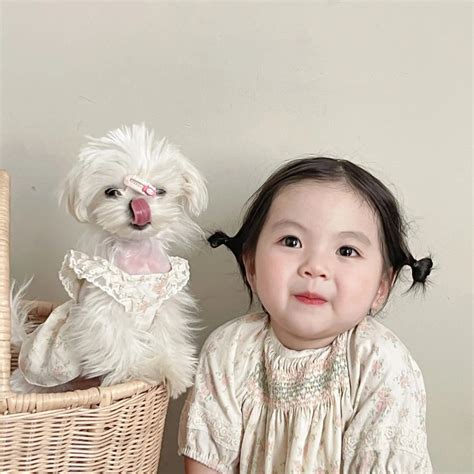 头像萌娃温柔女生